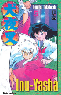 Capa de Inu-Yasha #05, Editora JBC