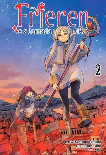 Capa de Frieren E A Jornada Para O Além Vol. 2, Panini