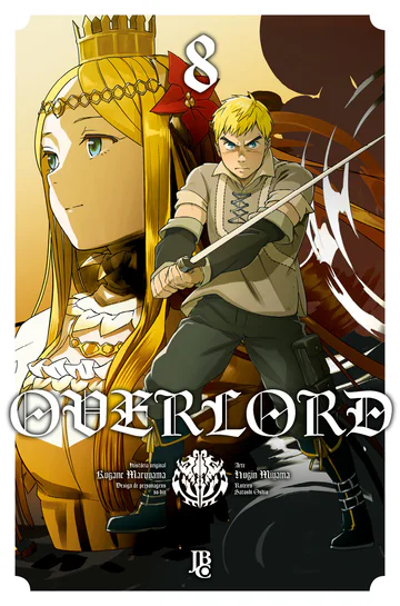 Capa de Overlord #08, Editora JBC
