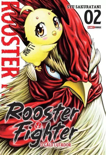 Capa de Rooster Fighter - O Galo Lutador Vol. 2, Panini