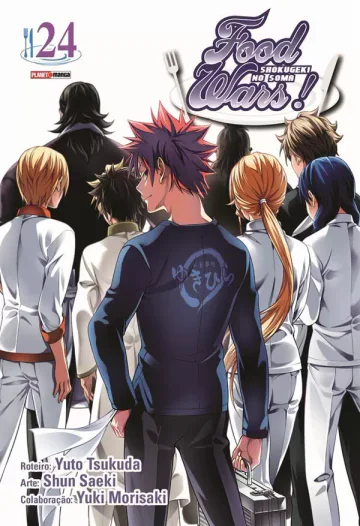 Capa de Food Wars Vol. 24, Panini