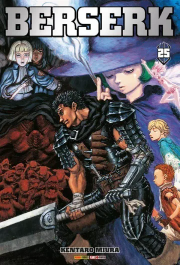 Capa de Berserk - Edição De Luxo Vol. 25, Panini