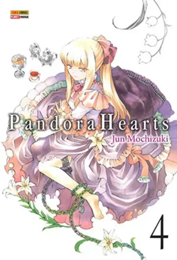 Capa de Pandora Hearts Vol. 4, Panini