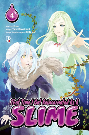 Capa de That Time I Got Reincarnated as a Slime #04, Editora JBC