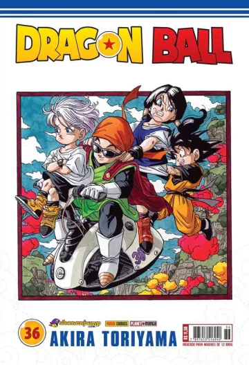 Capa de Dragon Ball Vol. 36, Panini