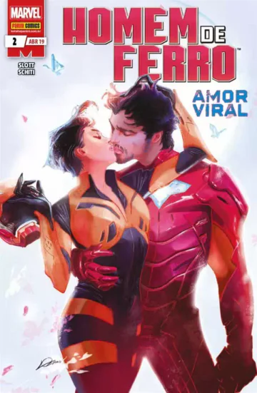 Capa de Homem De Ferro (2019) Vol. 2, Panini