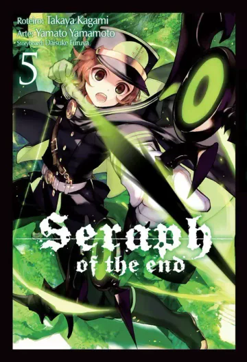 Capa de Seraph Of The End Vol. 5, Panini