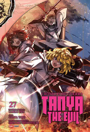 Capa de Tanya The Evil: Crônicas De Guerra Vol. 27, Panini