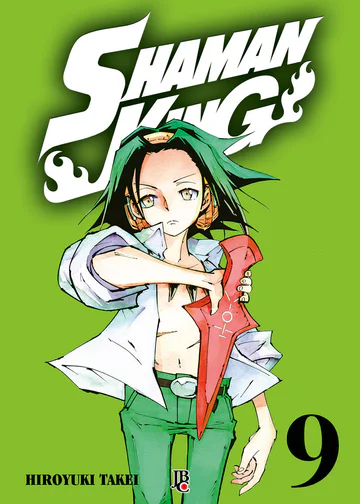 Capa de Shaman King BIG #09, Editora JBC