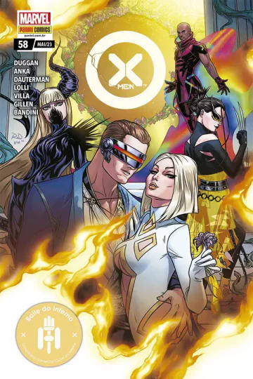 Capa de X-Men Vol. 58, Panini