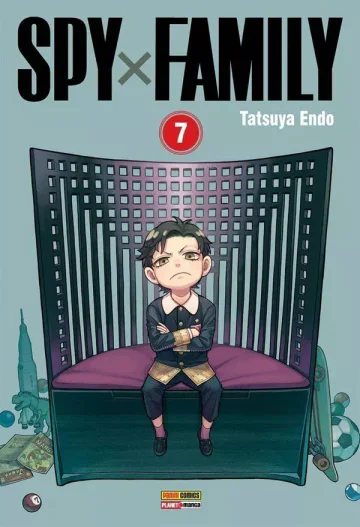 Capa de Spy X Family Vol. 7, Panini