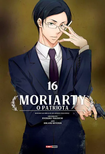 Capa de Moriarty: O Patriota Vol. 16, Panini
