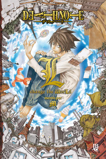 Capa de Death Note - L change the WorLd, Editora JBC