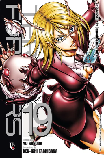 Capa de Terra Formars #19, Editora JBC