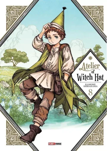 Capa de Atelier Of Witch Hat Vol. 8, Panini