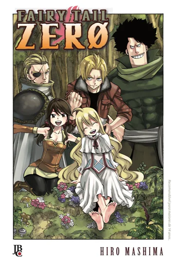 Capa de Fairy Tail Zero, Editora JBC