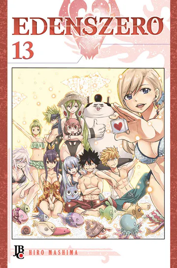 Capa de Edens Zero #13, Editora JBC