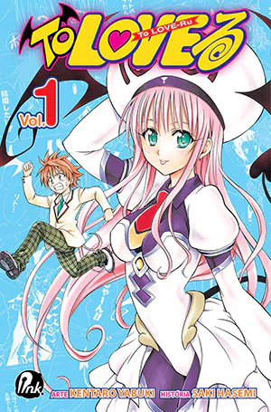 Capa de To Love-Ru #01, Editora JBC