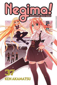 Capa de Negima #37, Editora JBC