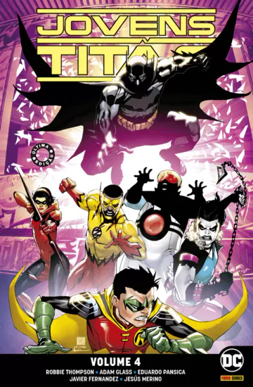 Capa de Os Jovens Titãs Vol. 4, Panini