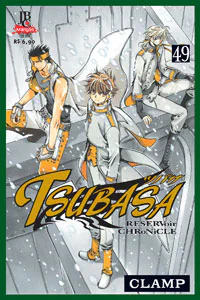 Capa de Tsubasa #49, Editora JBC