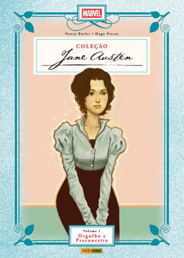 Capa de Coleção Jane Austen Vol. 01 - Orgulho E Preconceito, Panini