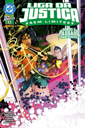 Capa de Liga Da Justiça Sem Limites (2025) 04, Panini