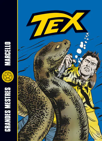 Capa de Tex — Grandes Mestres — Volume 7, Mythos Editora