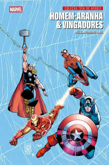 Capa de Coleção Homem-Aranha: Teia De Heróis Vol. 6 - Homem-Aranha & Vingadores, Panini