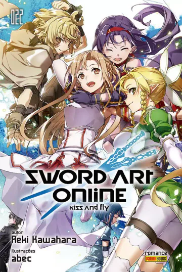 Capa de Sword Art Online: Kiss And Fly Vol. 22, Panini