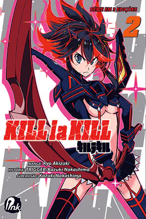 Capa de Kill la Kill #02, Editora JBC