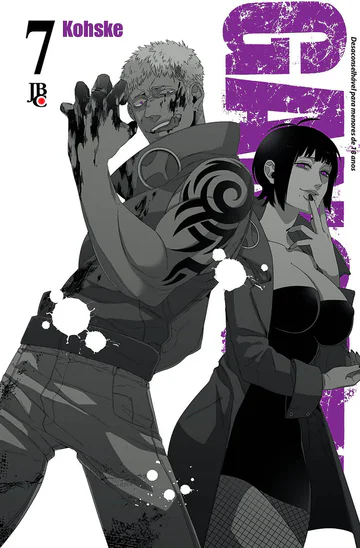 Capa de Gangsta #07, Editora JBC