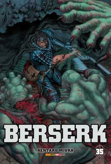 Capa de Berserk - Edição De Luxo Vol. 35, Panini