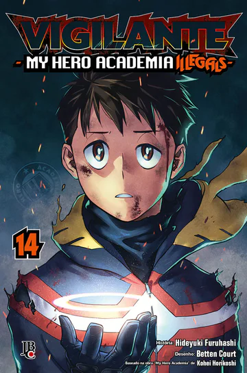 Capa de Vigilante: My Hero Academia Illegals #14, Editora JBC