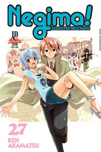 Capa de Negima #27, Editora JBC