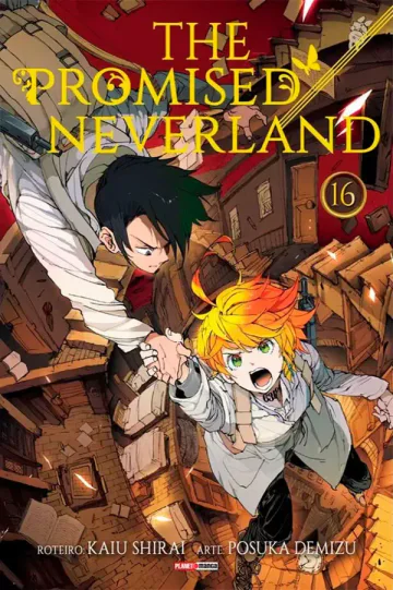 Capa de The Promised Neverland Vol. 16, Panini