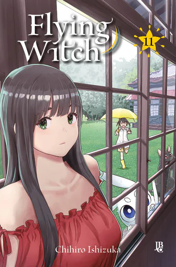 Capa de Flying Witch #11, Editora JBC