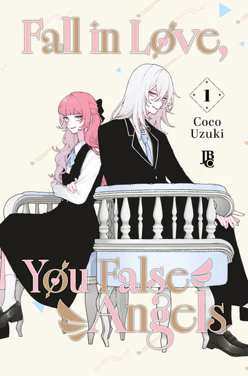 Capa de Fall in Love, You False Angels #01, Editora JBC