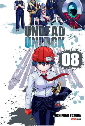 Capa de Undead Unluck Vol. 8, Panini