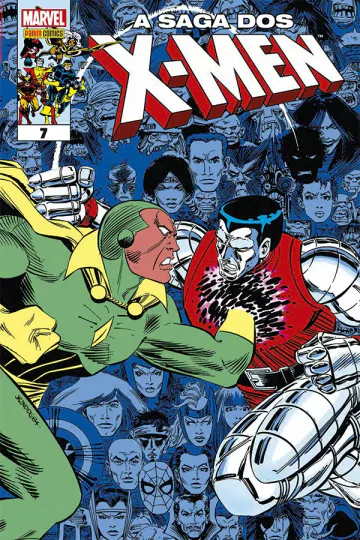 Capa de A Saga Dos X-Men Vol. 7, Panini