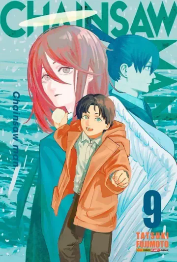 Capa de Chainsaw Man Vol. 9, Panini