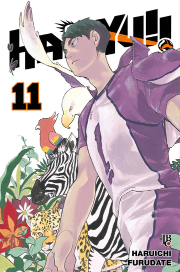 Capa de Haikyu!! #11, Editora JBC