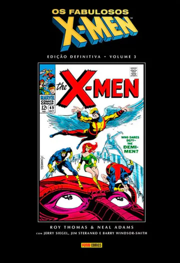 Capa de Os Fabulosos X-Men: Edição Definitiva Vol. 3, Panini