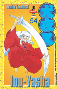 Capa de Inu-Yasha #54, Editora JBC