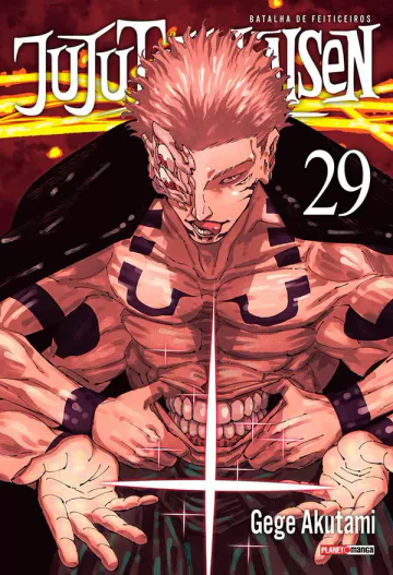 Capa de Jujutsu Kaisen: Batalha De Feiticeiros Vol. 29, Panini