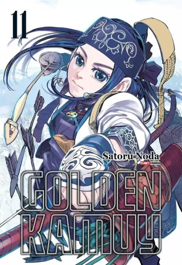 Capa de Golden Kamuy Vol. 11, Panini