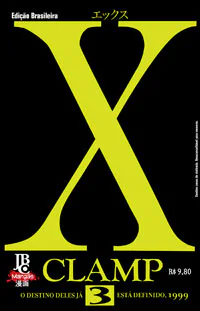 Capa de X #03, Editora JBC