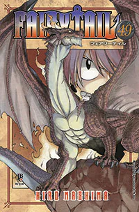 Capa de Fairy Tail #49, Editora JBC