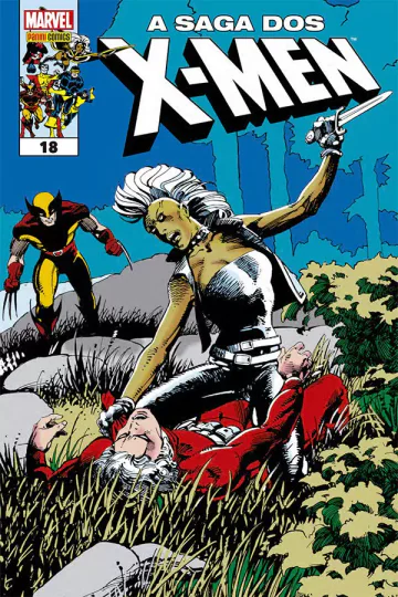Capa de A Saga Dos X-Men Vol. 18, Panini