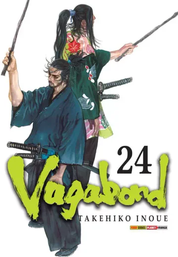 Capa de Vagabond Vol. 24, Panini